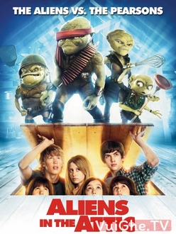 Quái Vật Trên Gác Xếp Full HD VietSub - Aliens in the Attic (2009)
