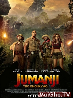 Jumanji: Trò Chơi Kỳ Ảo Full HD VietSub + Thuyết Minh - Jumanji: Welcome To The Jungle (2017)