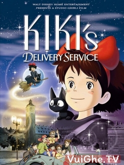 Cô Phù Thủy Nhỏ Kiki Full HD VietSub + Lồng Tiếng - Kiki*s Delivery Service (Majo no takkyûbin) (1989)